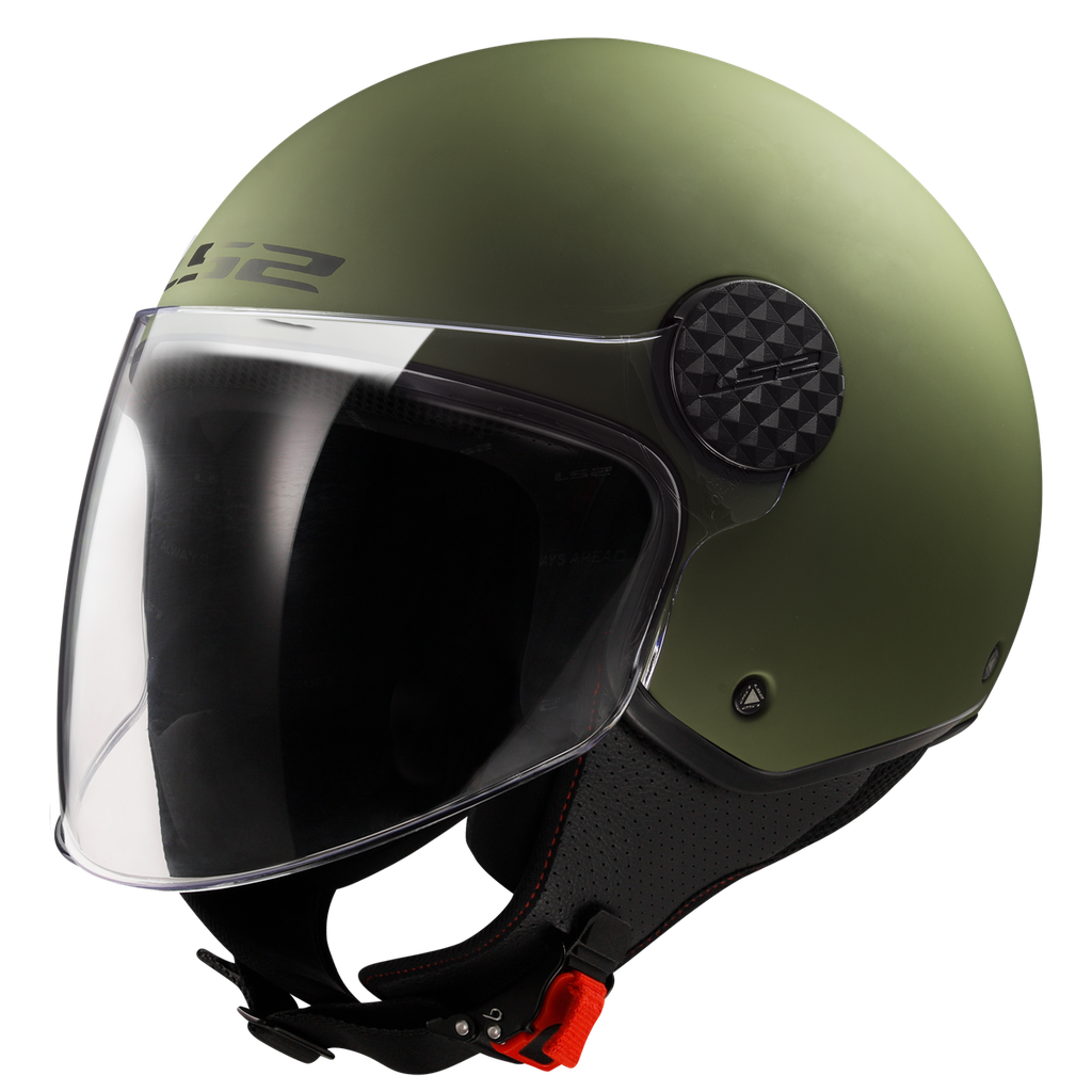[365581062XS] LS2 OF558 SPHERE II SOLID MATT MILITARY GREEN-06 (XS)