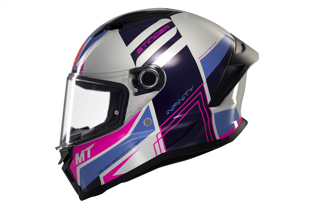 [13343802813] Casco Integral MT FF126 STINGER 2 TRON C8 BRILLO (XS)