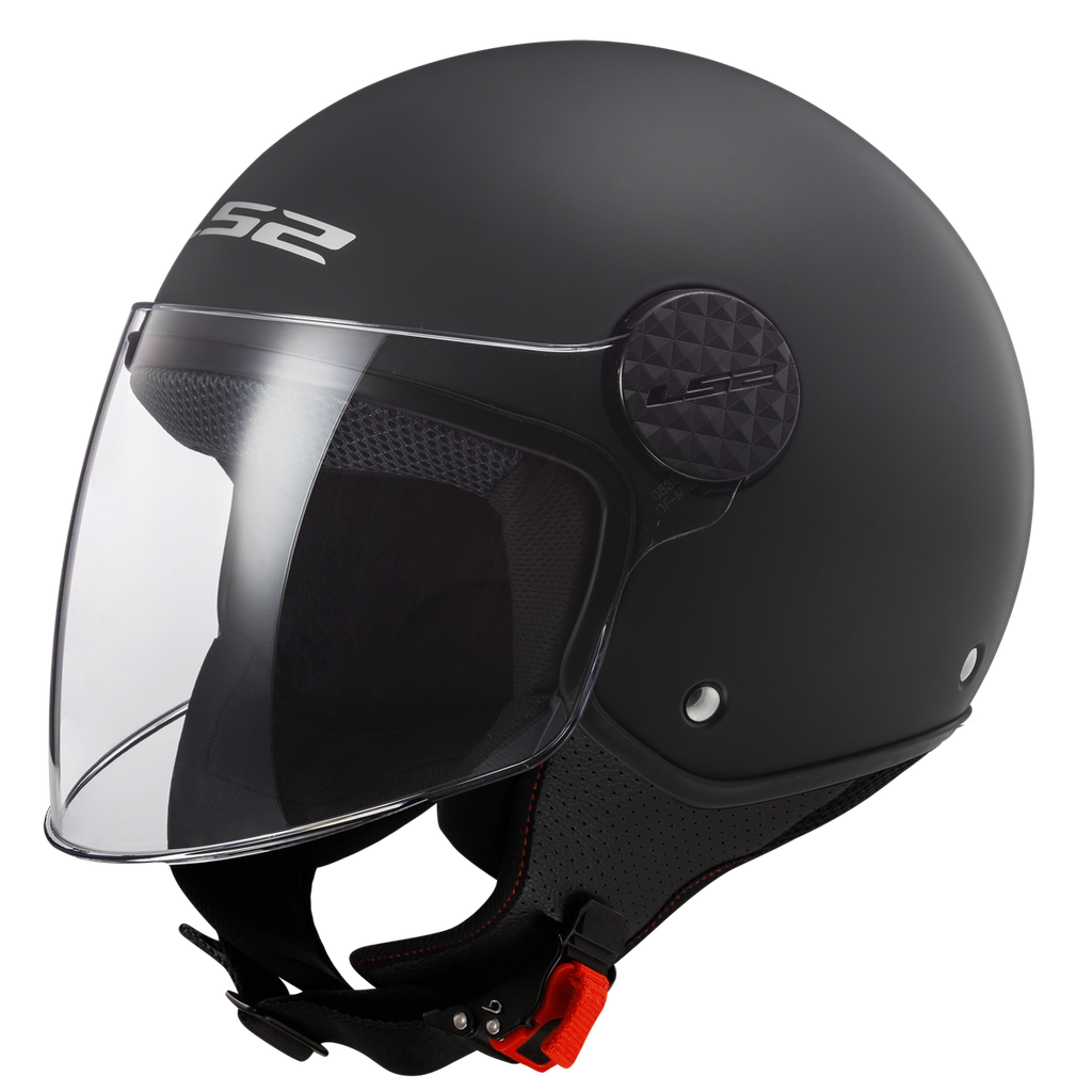 LS2 OF558 SPHERE II SOLID BLACK-06 Mate