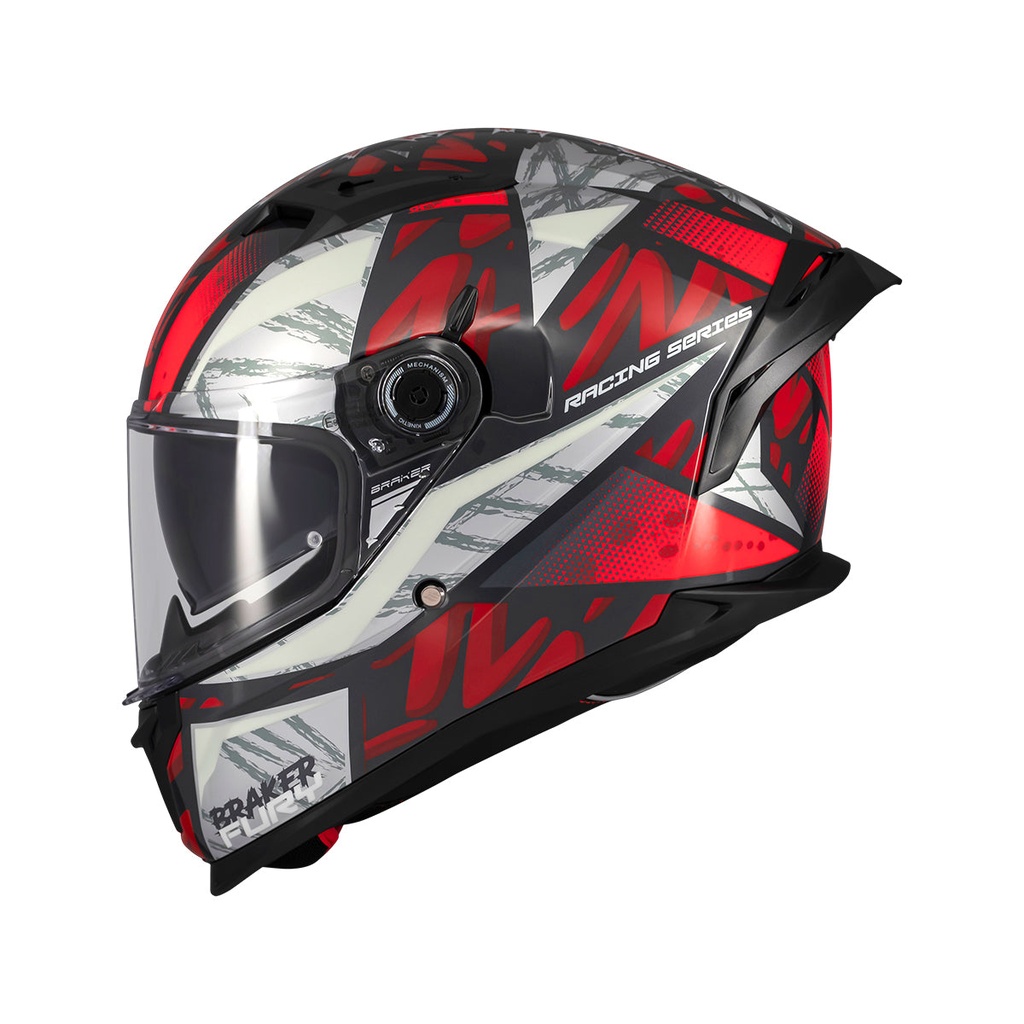 Casco Integral MT FF128SV BRAKER SV FURY C5 BRILLO