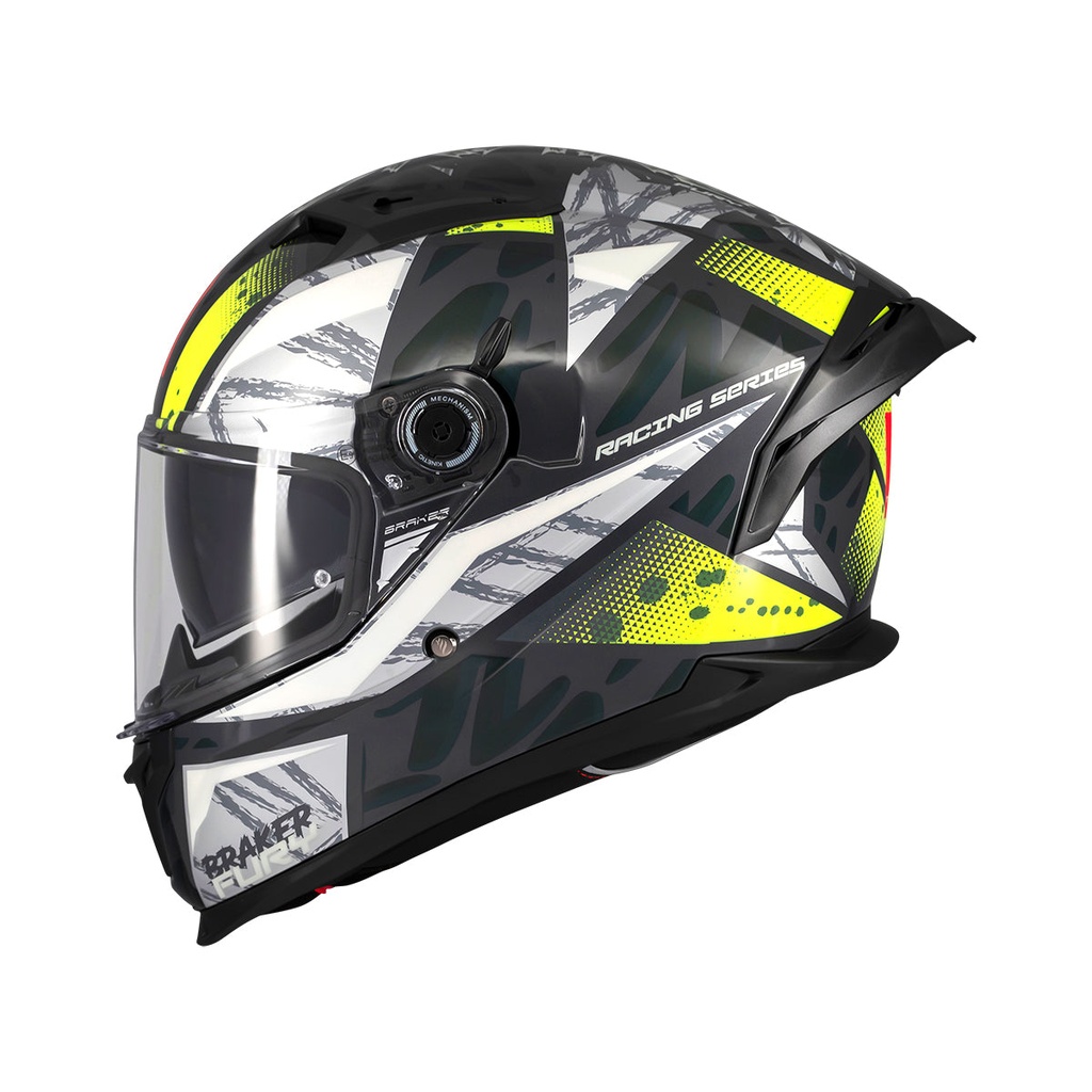 Casco Integral MT FF128SV BRAKER SV FURY C6 BRILLO