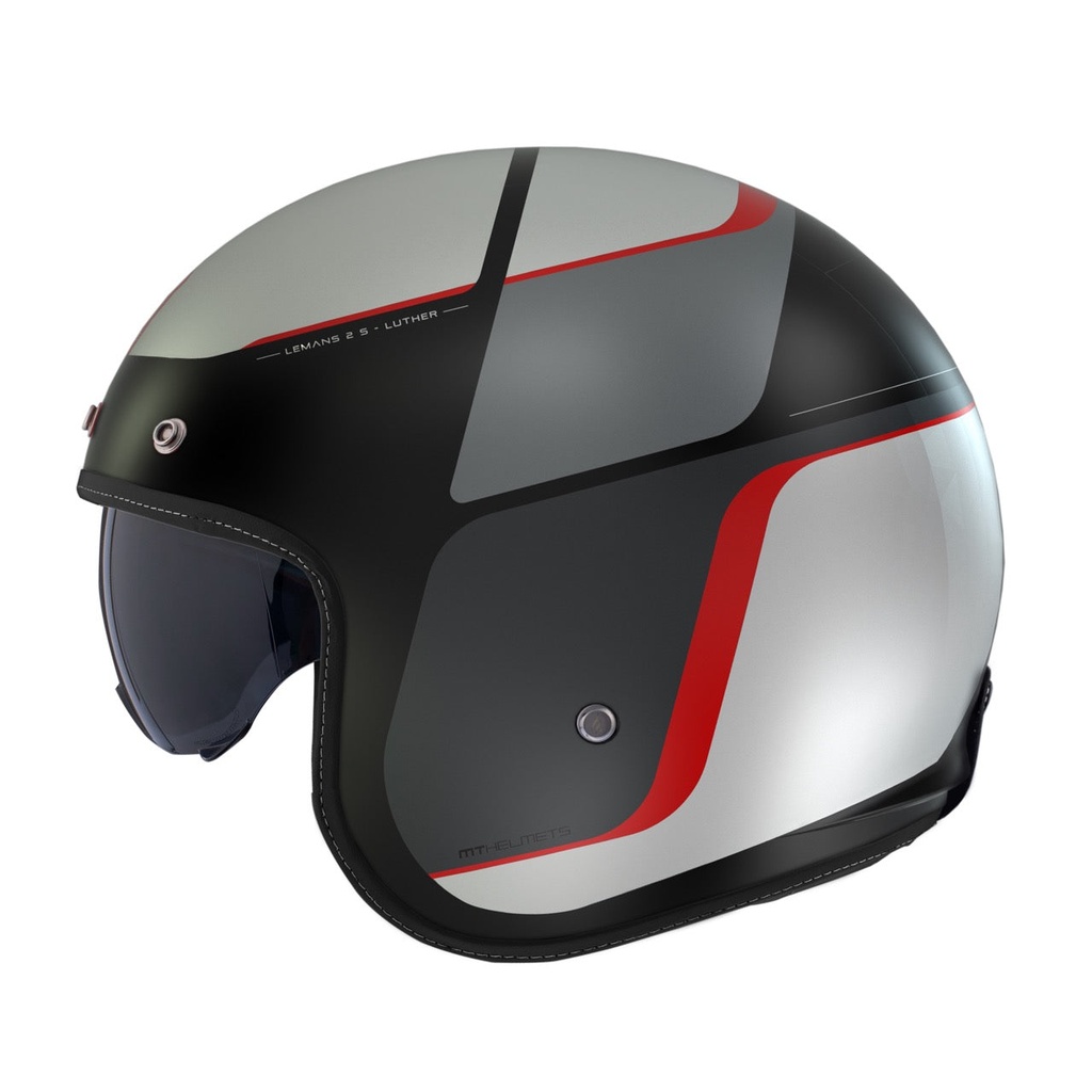 [1339B3611523] Casco Jet MT OF507SV B LEMANS 2 SV S LUTHER B15 MATE (XS)