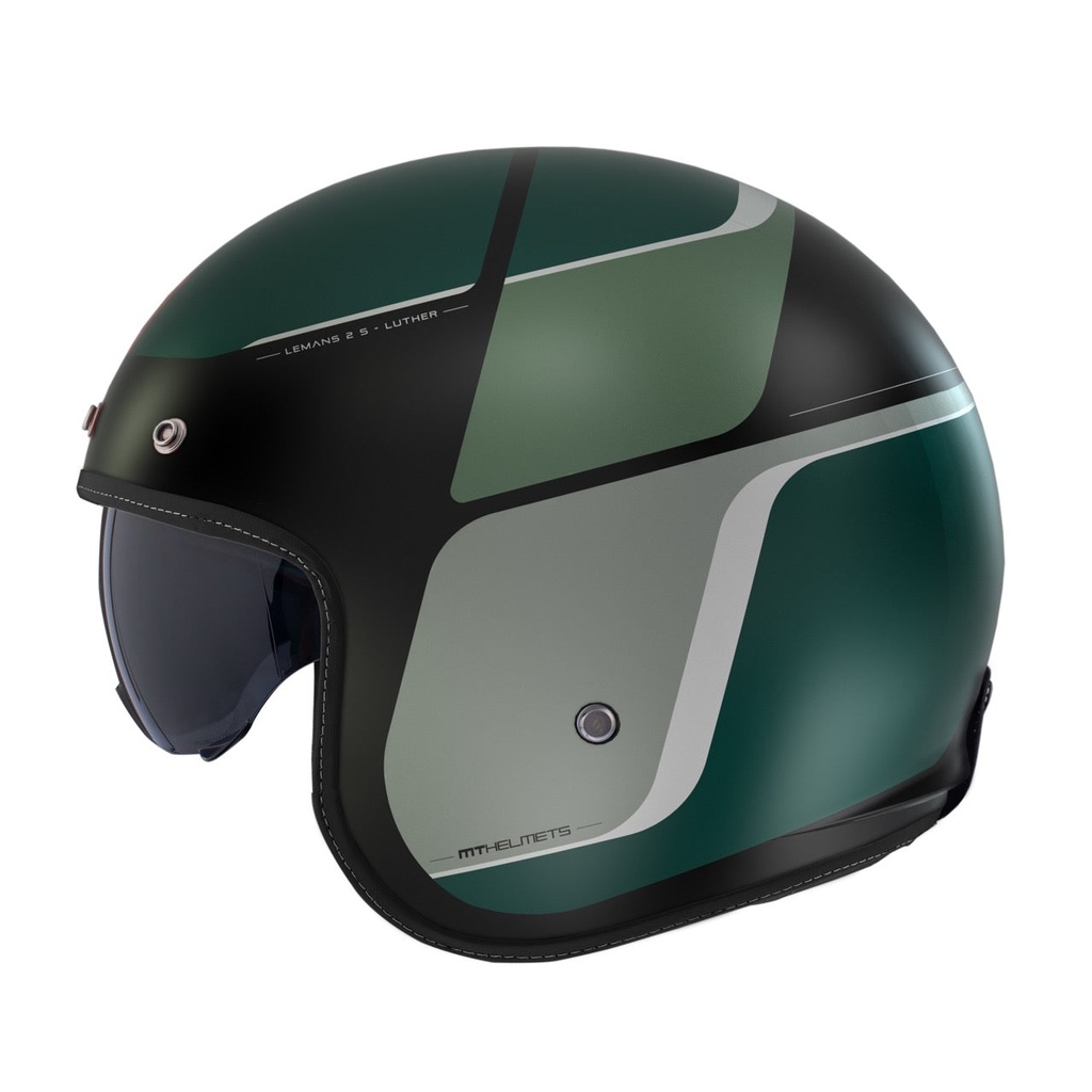 [1339B361623] Casco Jet MT OF507SV B LEMANS 2 SV S LUTHER B6 MATE (XS)