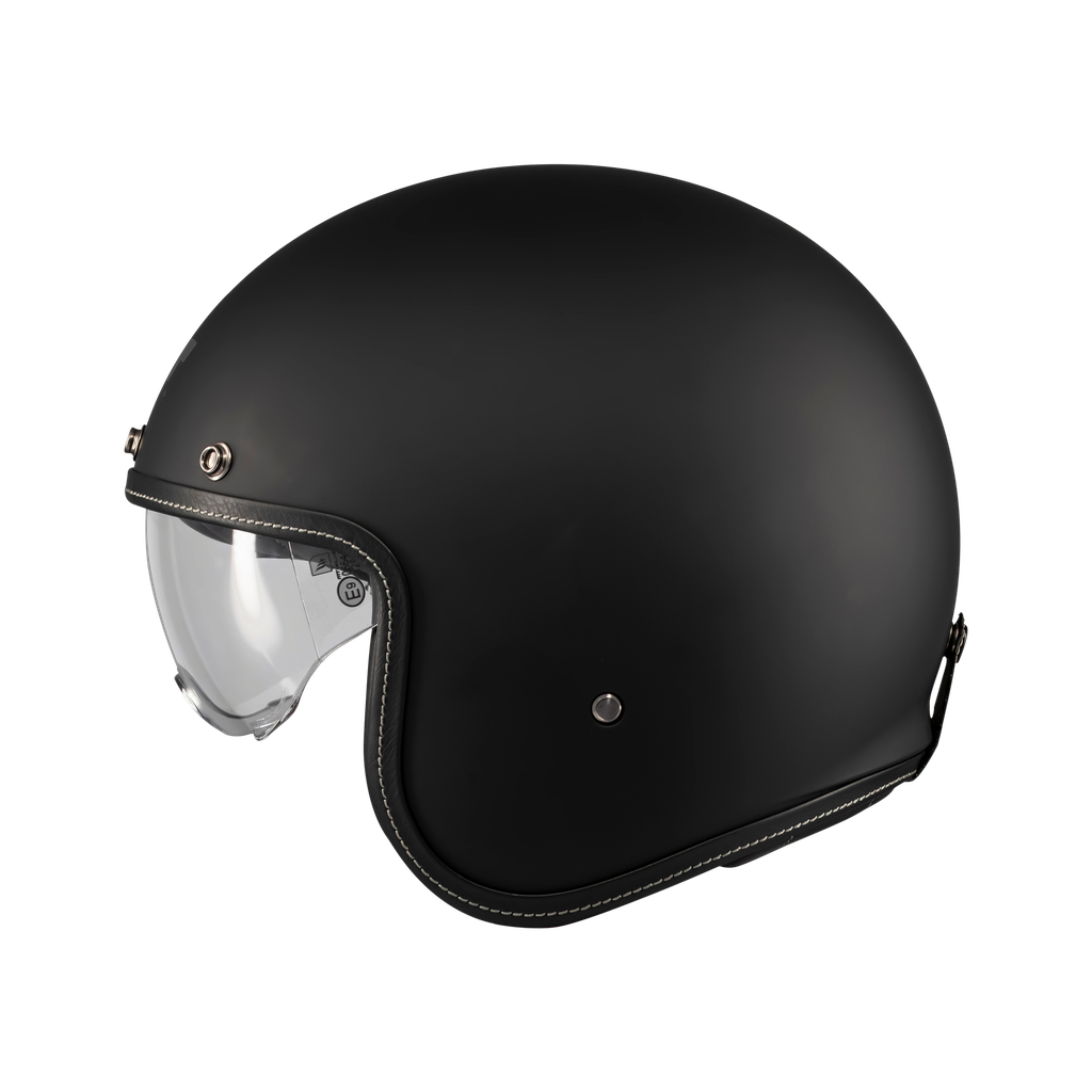 [133900PA1203] Casco Jet MT OF507SV B LEMANS 2 SV S PURE A1 MATE (XS)