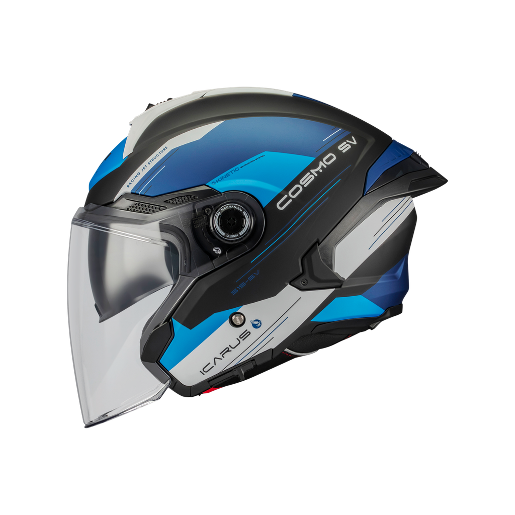 [1361D19B7203] Casco Jet MT OF515SV COSMO SV ICARUS B7 MATE (XS)