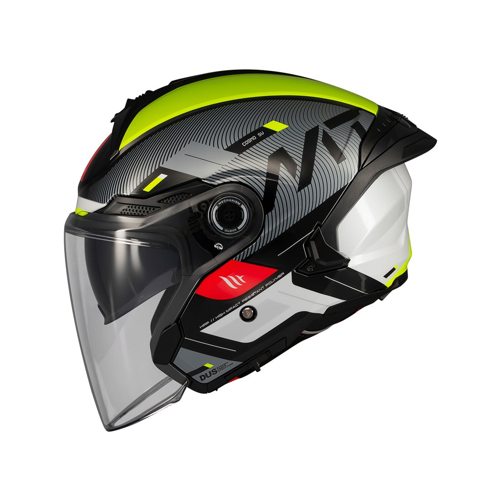 Casco Jet MT OF515SV COSMO SV SILENCE B3 BRILLO