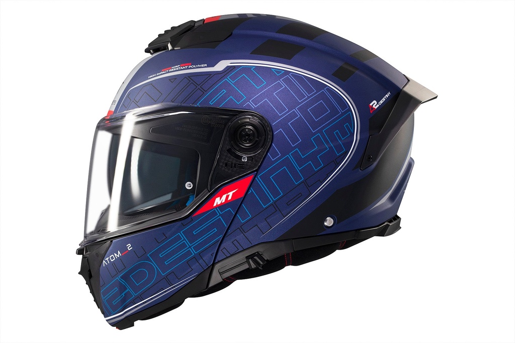 [1335C232723] Casco Modular MT FU404SV ATOM 2 SV DESTINY C7 MATE (XS)
