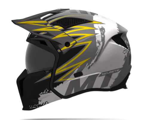 [1327C55B2203] Casco Modular MT TR902B SV STREETFIGHTER SV S TACKLE B2 MATE (XS)