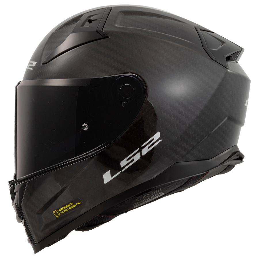 [168115099XXS] LS2 FF811 VECTOR II CARBON-06 Brillo (XXS)