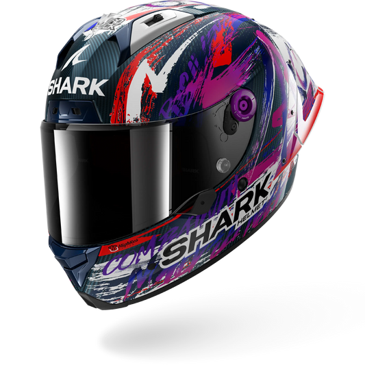 [HE1052EDWVXS] Casco Shark Aeron-Gp FIM Racing #1 Replica Zarco Signature (XS)
