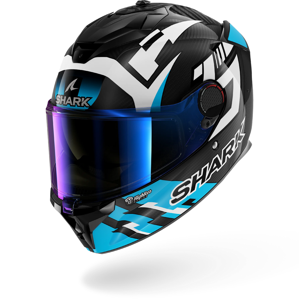 [HE1370EDWBXS] Casco Shark Spartan Gt Pro Carbon Zarco Track Racer DWB (XS)