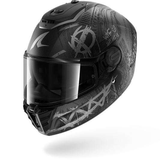 Casco Shark Spartan Rs Carbon Shiever Mate DAS