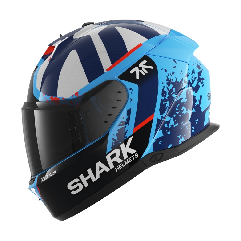 [HE0851EBBWXS] Casco Shark Skwal I3 Replica Raul Fernandez BBW (XS)
