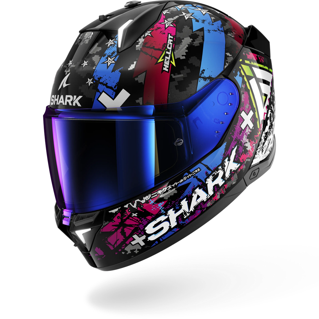 [HE0828EKUBXS] Casco Shark Skwal I3 Hellcat KUB (XS)