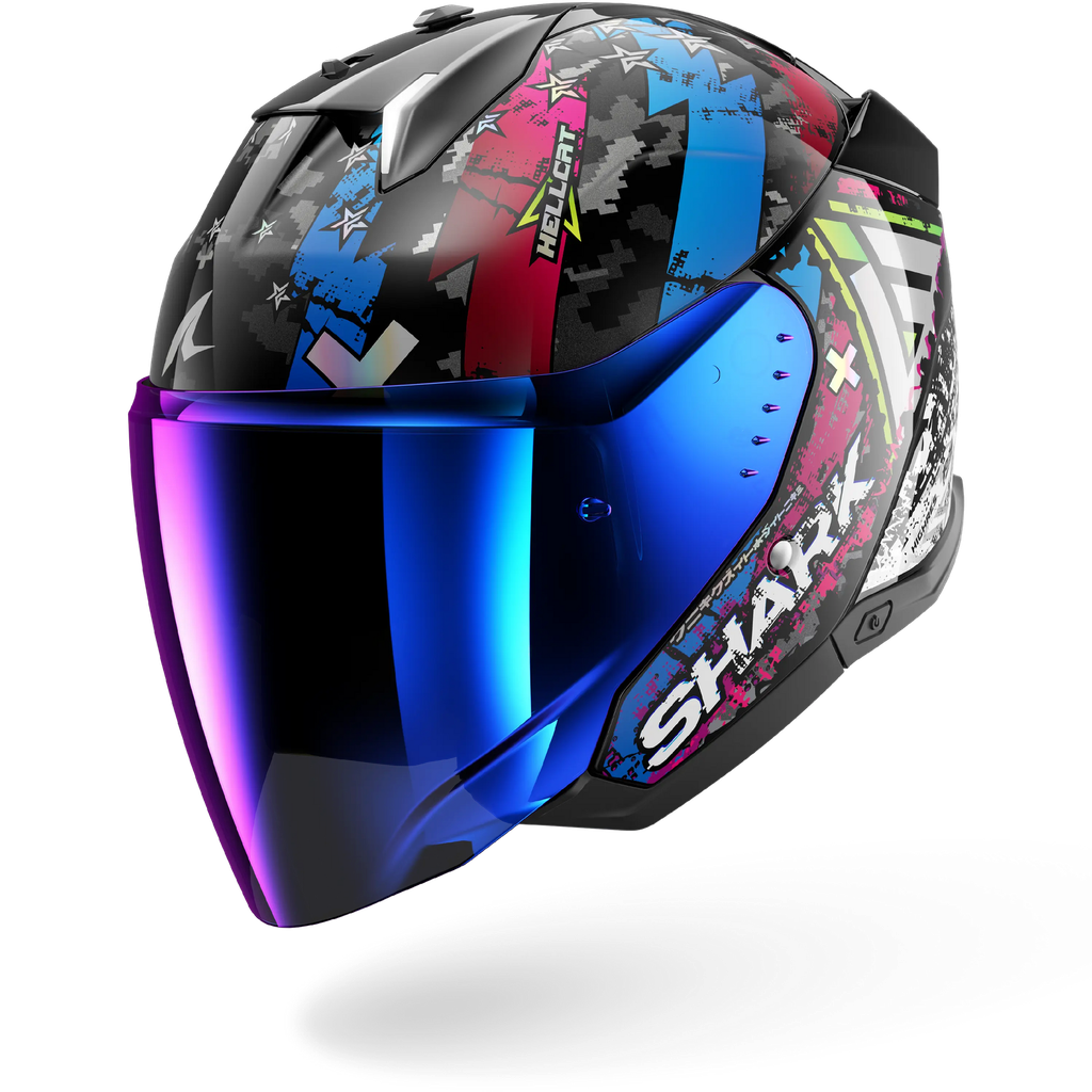 Casco Shark Skwal I3 Jet Hellcat KUB