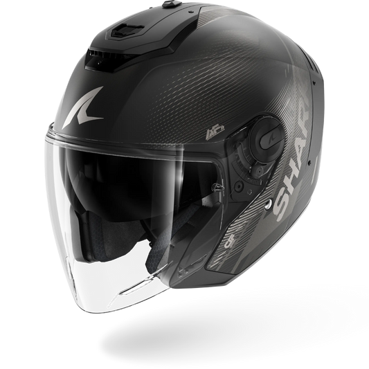 Casco Shark Rs Jet Carbon Speed-Tech Mate DAK