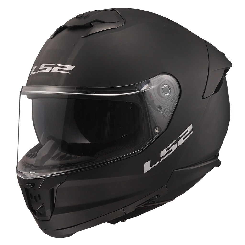 Casco Moto Integral LS2 FF808 Stream II Mate Negro