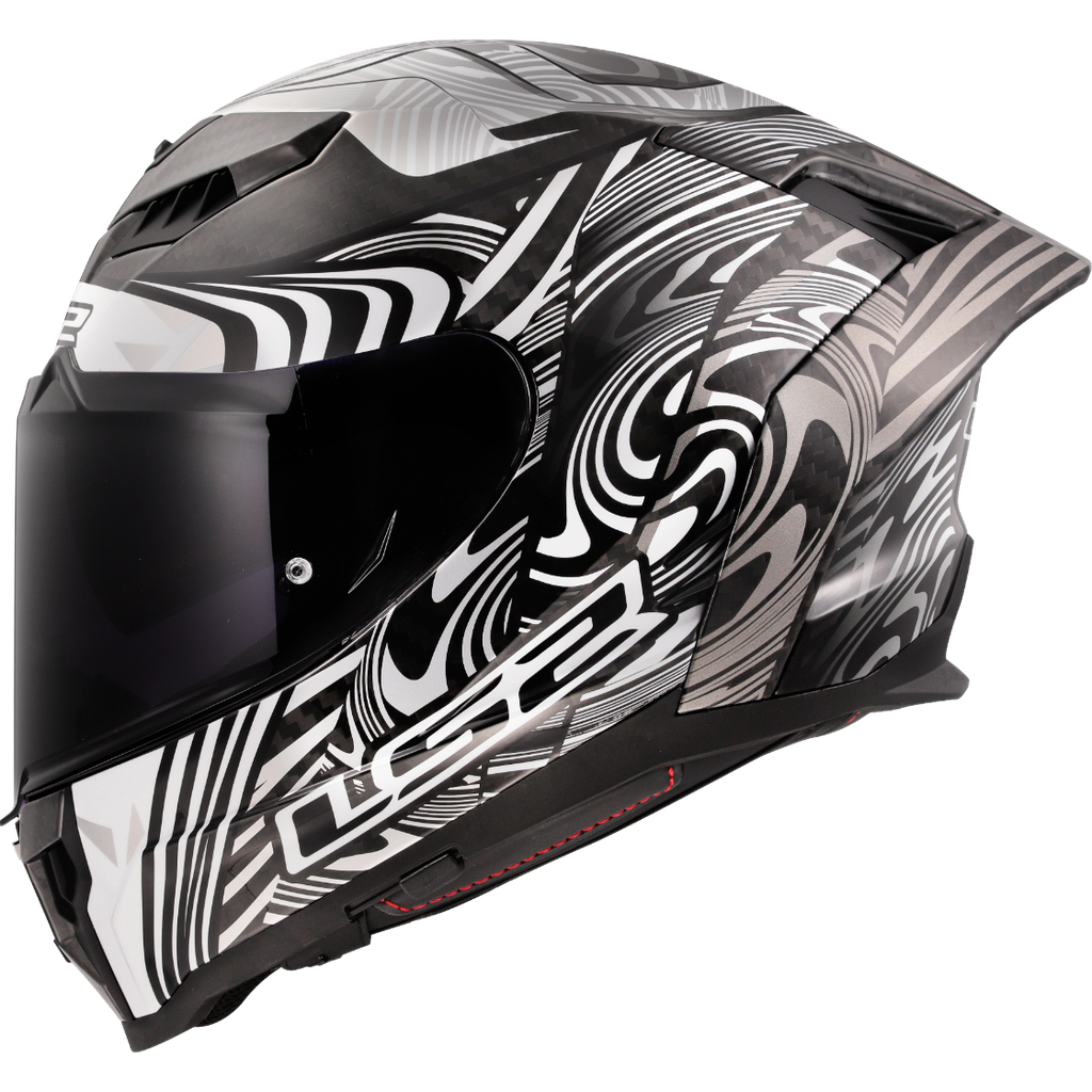 [168075304XS] LS2 FF807 DRAGON ENTHUM Plateado (XS)