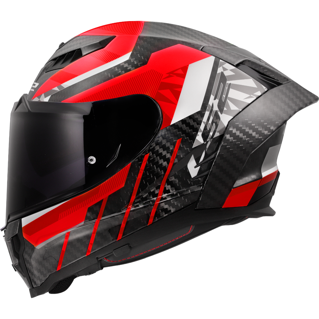 [168075232XS] LS2 FF807 DRAGON TRAX Rojo (XS)
