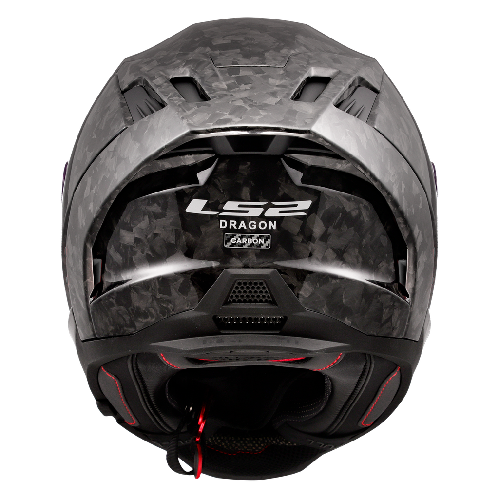 Casco Moto Integral LS2 FF807 Dragon Forged Carbono