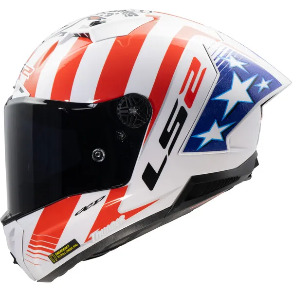Casco Moto Integral LS2 FF805 Thunder Gp Aero Replica Baz