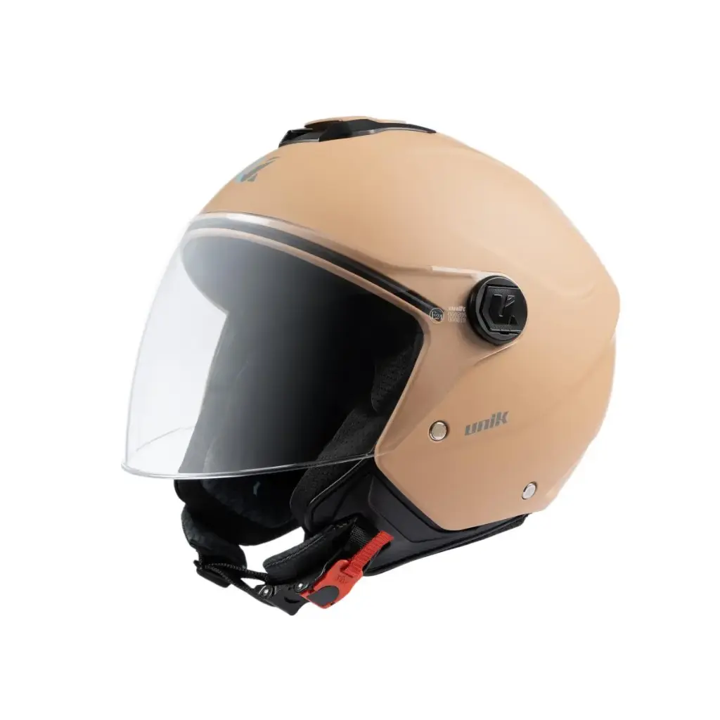 Casco Jet Unik Vertex light beige