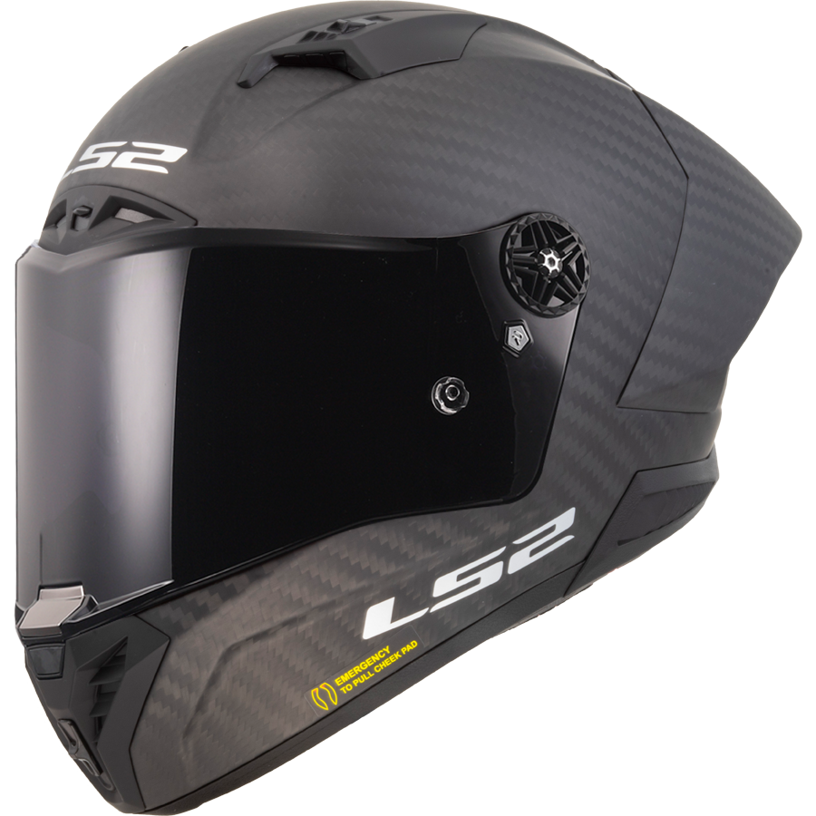 Casco Moto Integral LS2 FF805 Thunder Gp Aero Spoiler Mate Negro