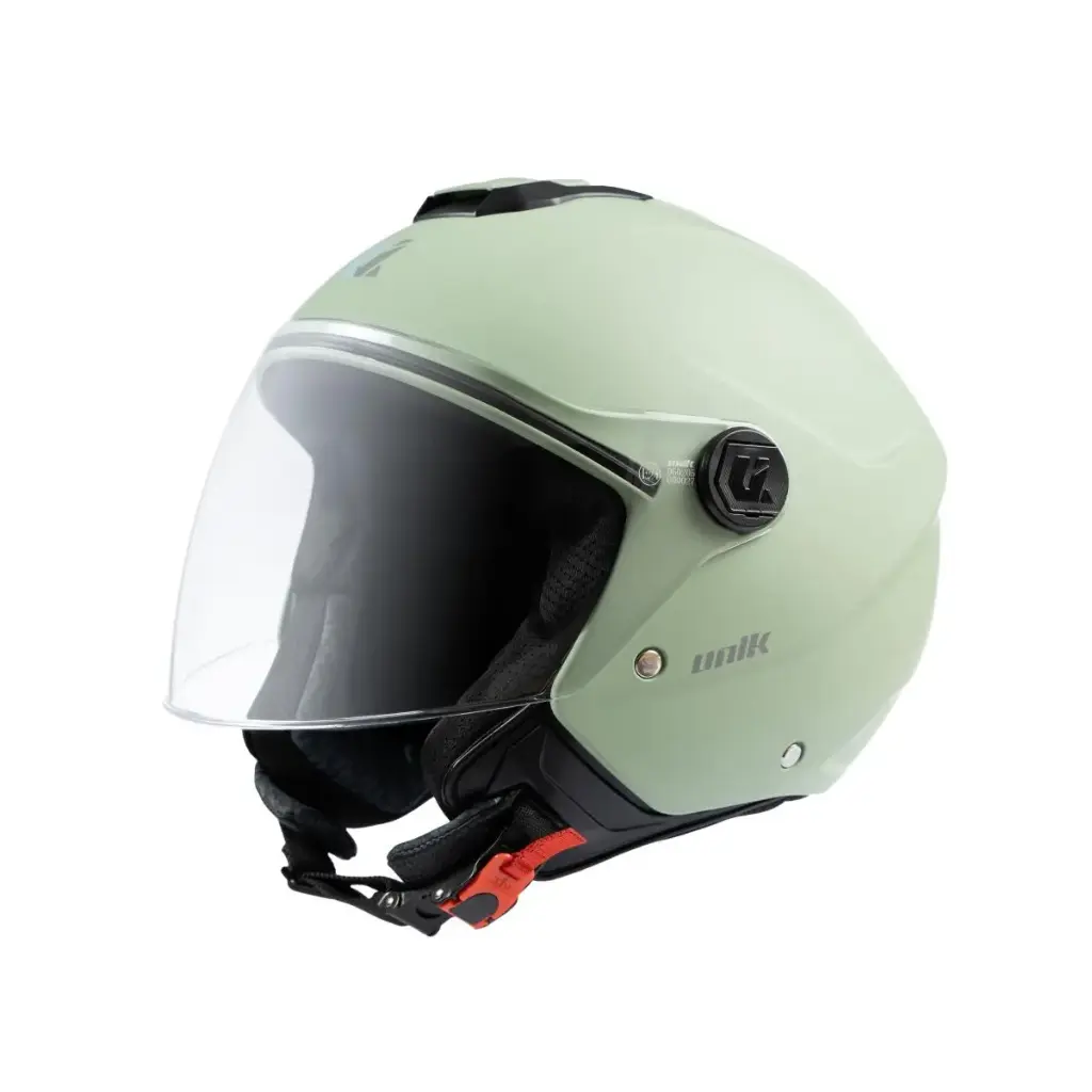 Casco Jet Unik Vertex verde oliva