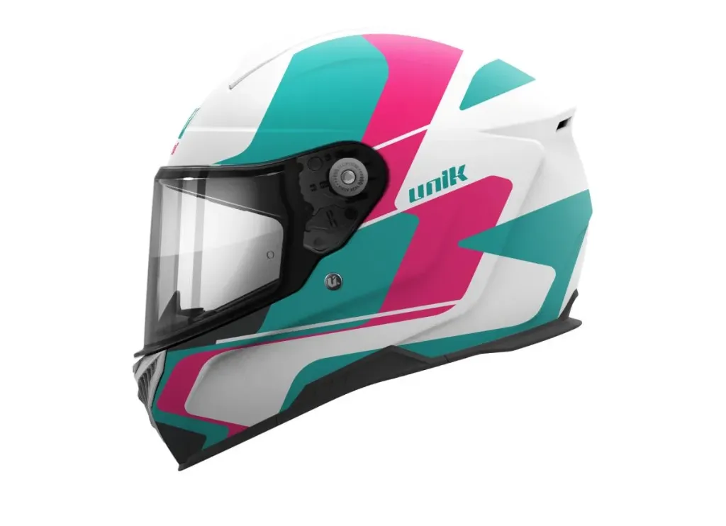 Casco Integral Unik Ultra Liveries rosa brillo 22.06