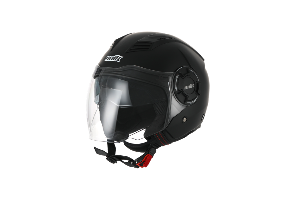 Casco Jet Unik Mercury DV negro mate (XS)