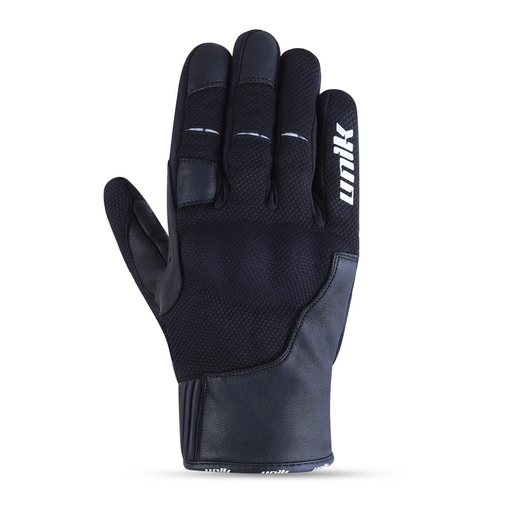 GUANTE UNIK C-81 negro y blanco
