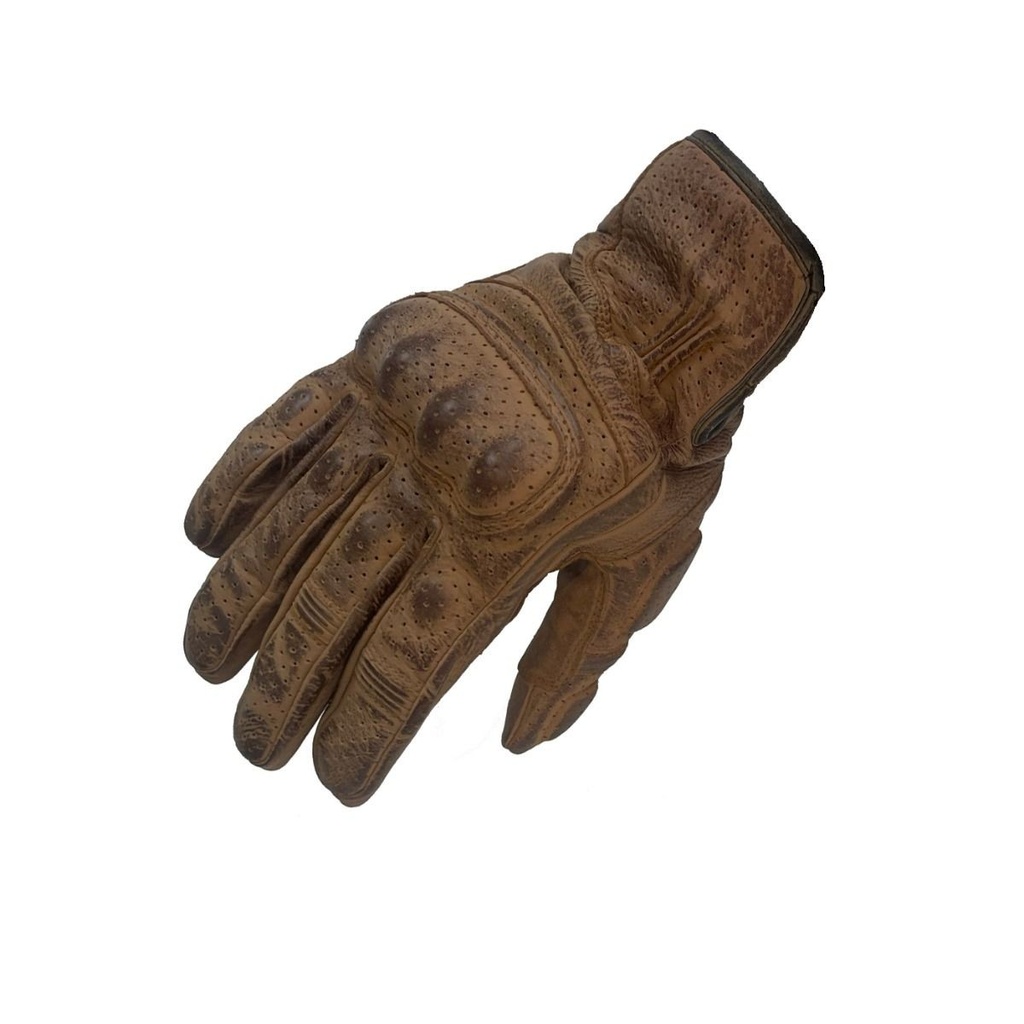 Guante de cuero Invictus El Canalla marrón desgastado