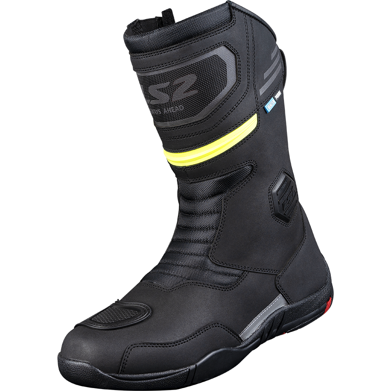 [71010T115439] LS2 GOBY MAN BOOTS WP BLACK H-V YELLOW 47 (39)