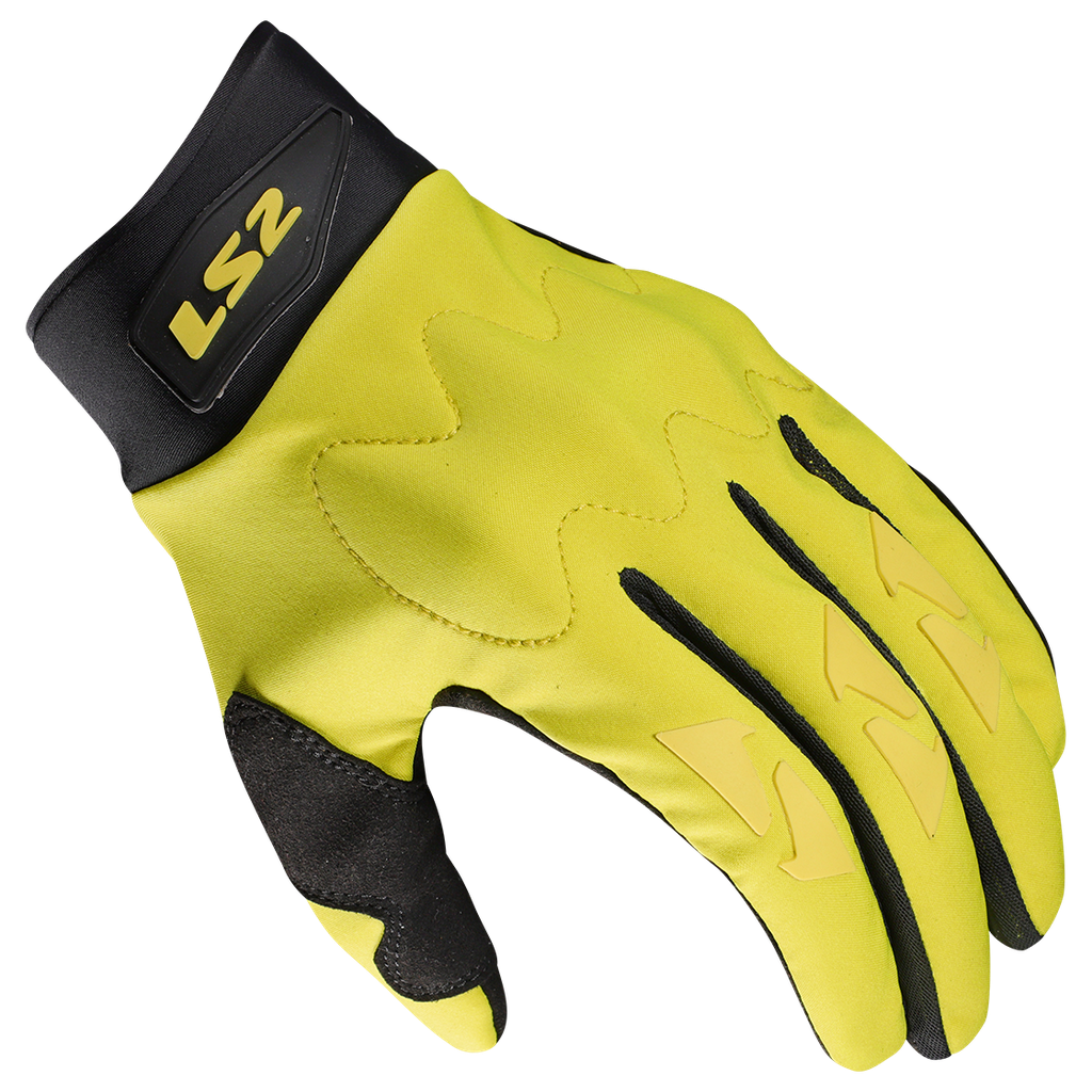[70220S0154S] Guantes Hombre LS2 HIKER H-V Amarillo (S)