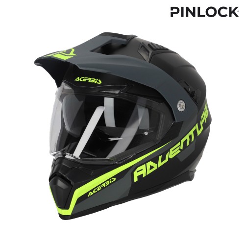 [25.107.319.061] Casco Acerbis Flip 2206 Negro Gris (XS)