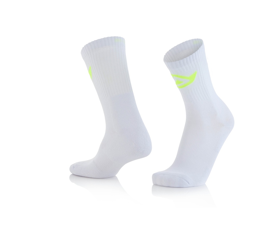 [22.491.030.069] Calcetines Acerbis Cotton Blanco (XXL)