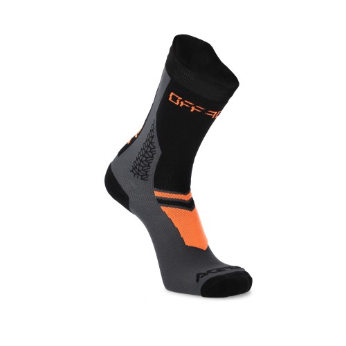 Calcetines Acerbis MTB Track Negro/Naranja