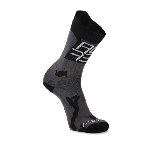 [24.548.319.069] Calcetines Acerbis MTB Track Negro/Gris (XXL)