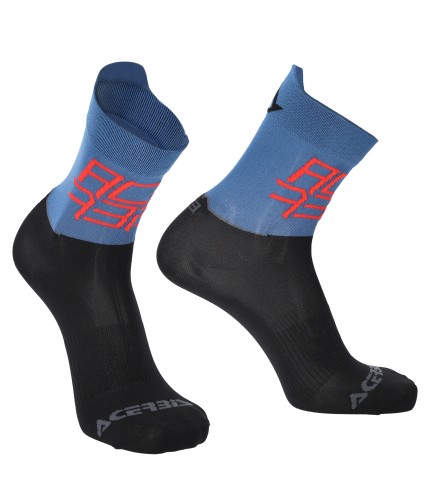 [25.360.251.069] Calcetines Acerbis MTB Light Azul/Negro (XXL)