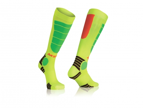 [21.909.206.067] Calcetines Acerbis MX Impact Kid Naranja/Amarillo (L/XL)