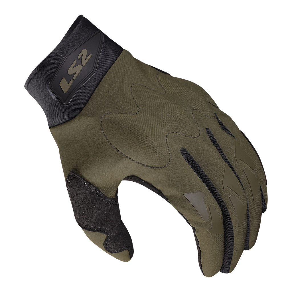 [70220S0107S] Guantes Moto LS2 Hiker Hombre Verde (S)