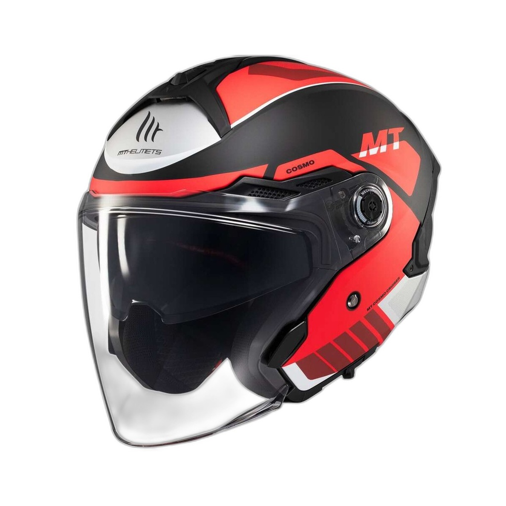 Casco Jet MT Cosmo SV Cruiser C7 mate