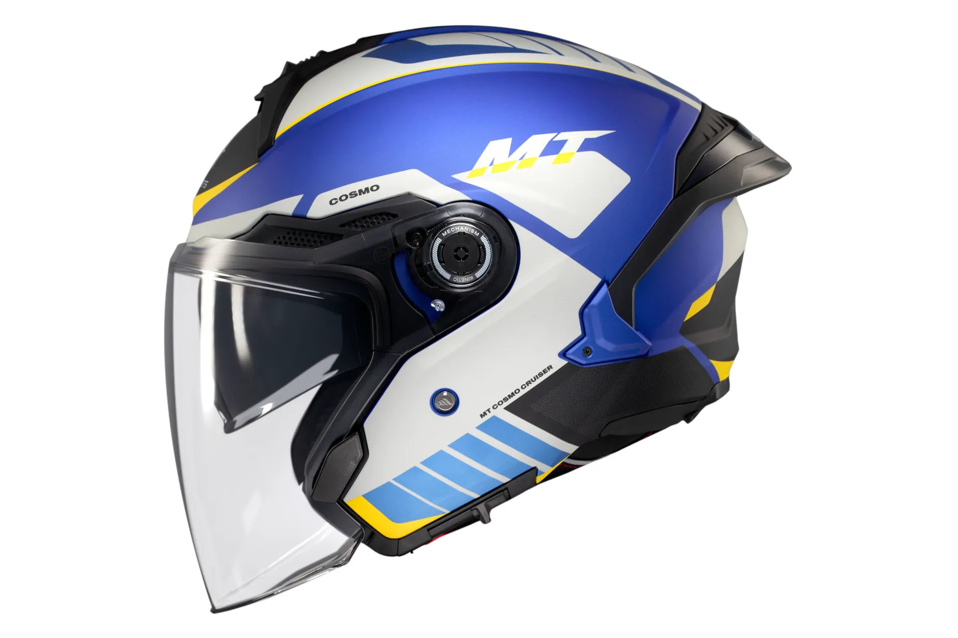Casco Jet MT Cosmo SV Cruiser C7 mate