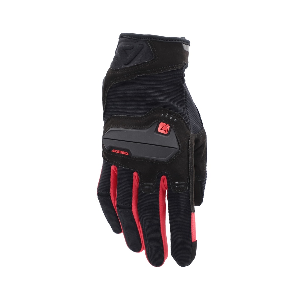 [24.019.323.061] Acerbis GLOVES CE X-STREET BLACK/RED (XS)