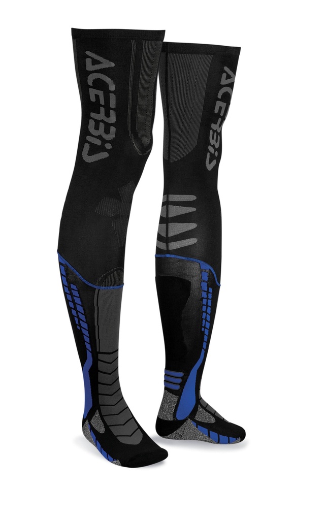 [21.693.316.069] Acerbis SOCKS X-LEG PRO BLACK/BLUE (XXL)
