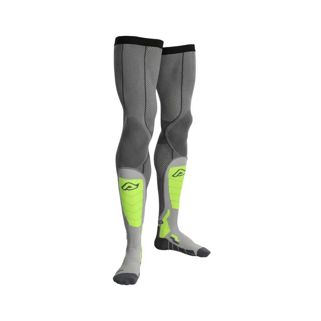 [26.704.290.069] Acerbis SOCKS X-LEG PRO VENTED GREY/YELLOW (XXL)