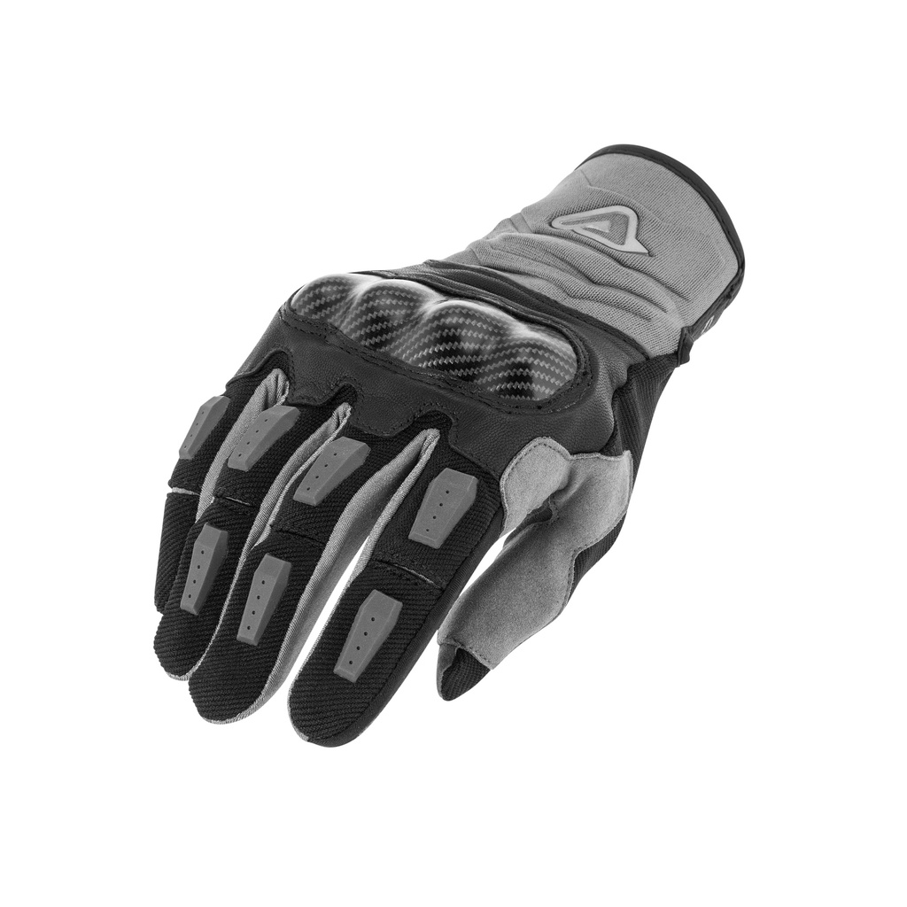 Guantes Acerbis CE CARBON G 3.0 Negro/Gris