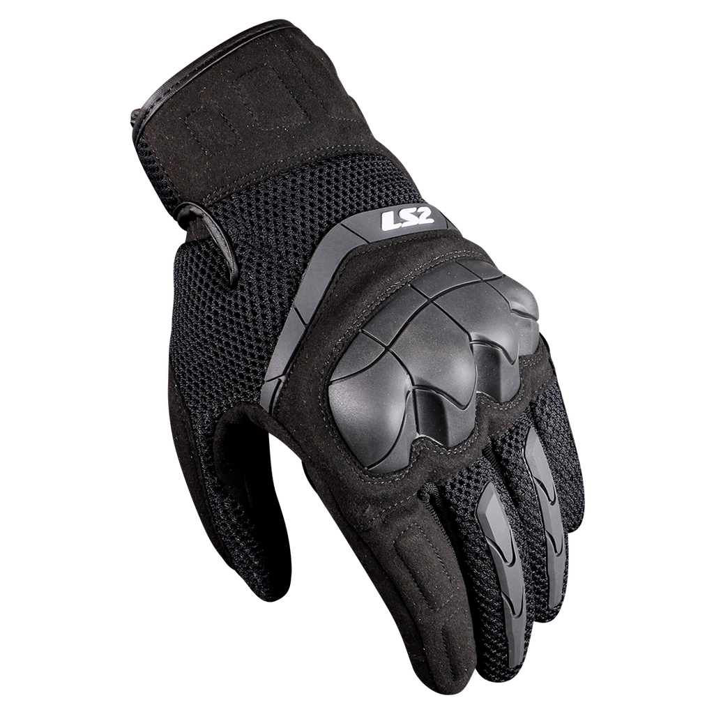 [70210S0012XS] LS2 KUBRA LADY GLOVES BLACK (XS)