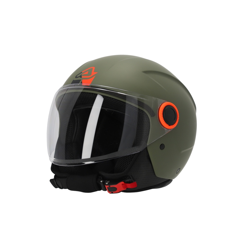 [26.061.582.061] Casco Acerbis Jet Brezza Verde Militar (XS)