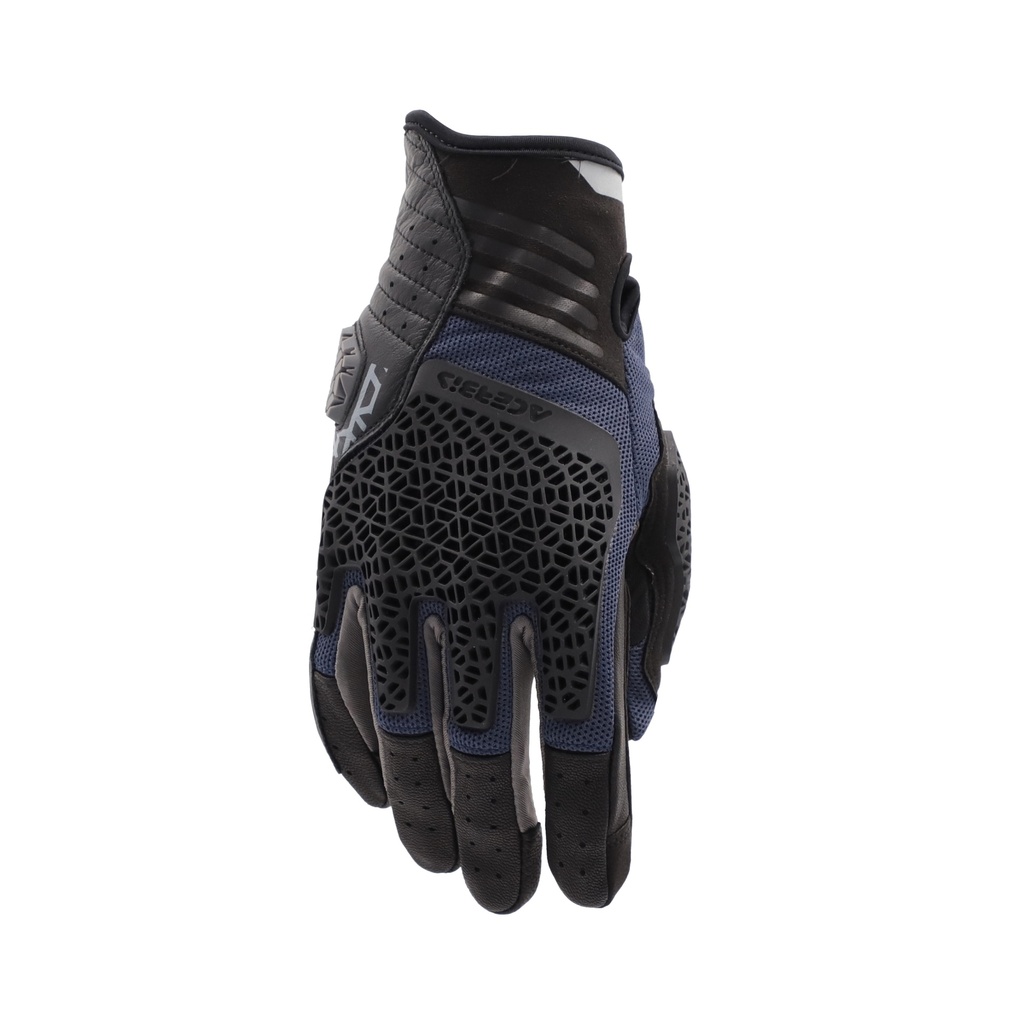 [24.868.249.061] Guantes Acerbis CE Crossover Azul/Gris (XS)